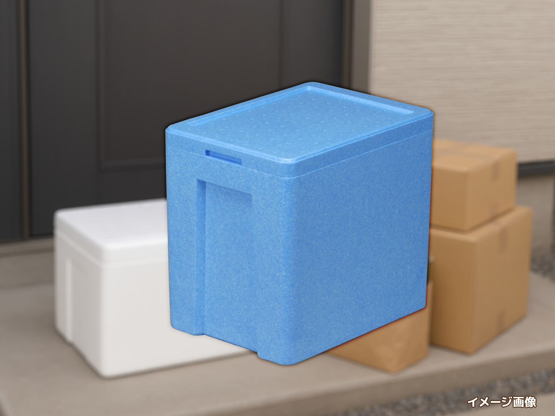 食材宅配サービスで活躍する保冷箱「KAシリーズ」